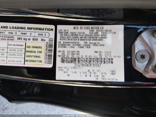 Ford Fusion Se