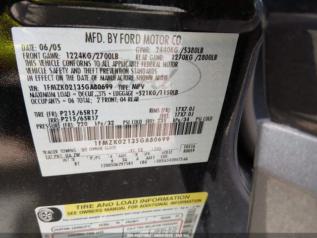 Ford Freestyle Sel