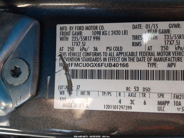 Ford Escape Se