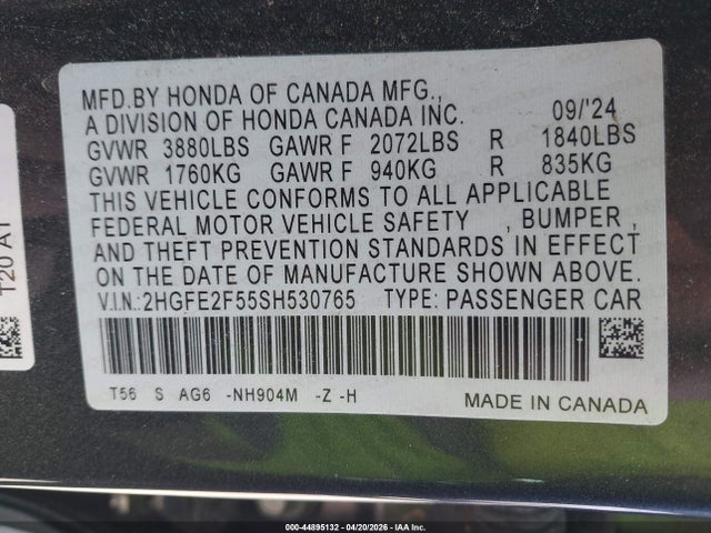 Honda Civic Sport