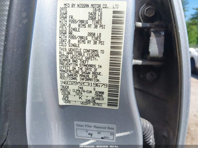 Nissan Frontier Se-v6