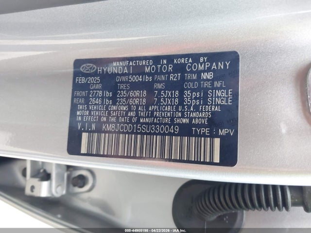 Hyundai TUCSON Sel Convenience