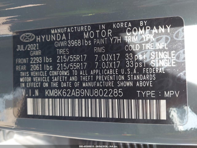 Hyundai KONA Sel