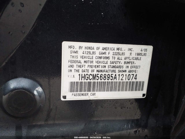 Honda Accord 2.4 Ex