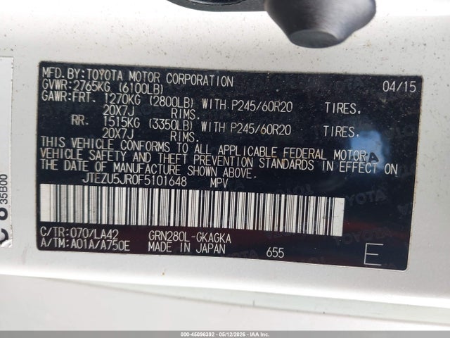 Toyota 4Runner Limited