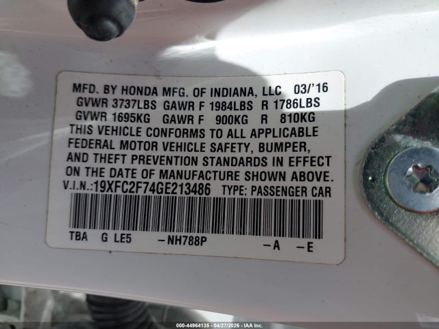 Honda Civic Ex