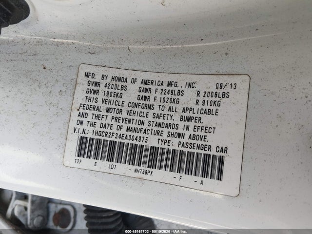 Honda Accord Lx