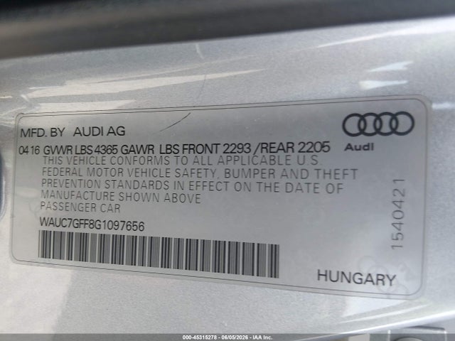 Audi A3 1.8t Premium