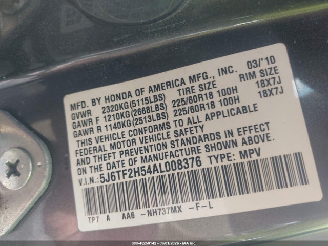 Honda Accord Ex-l