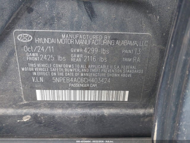 Hyundai SONATA Gls