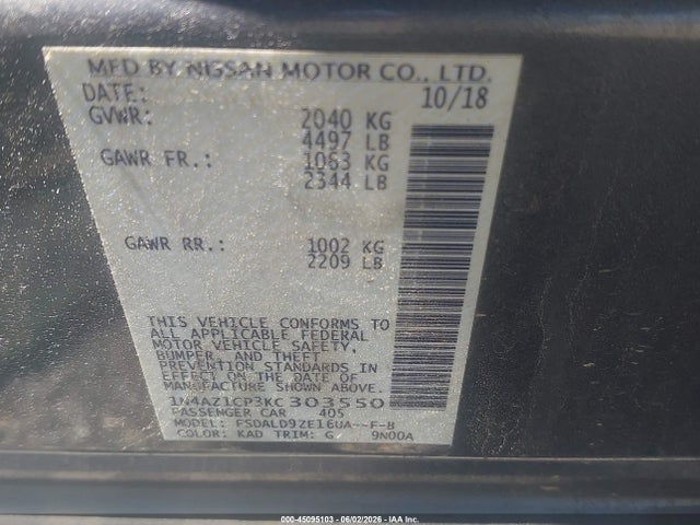 Nissan LEAF Sv