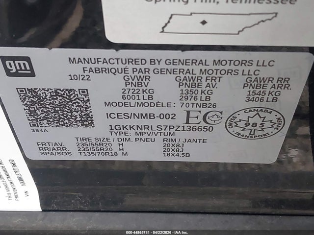 GMC Acadia Sle