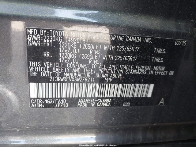 Toyota RAV4 Xle