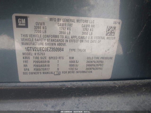 GMC Sierra 1500 Sle