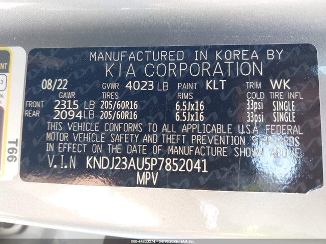 Kia Soul Lx