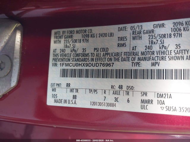 Ford Escape Sel