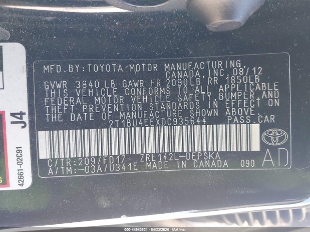 Toyota Corolla S