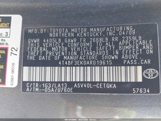 Toyota Camry Xle