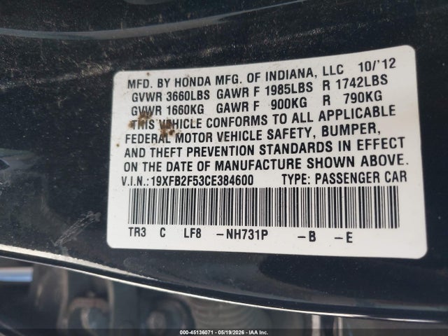Honda Civic Lx