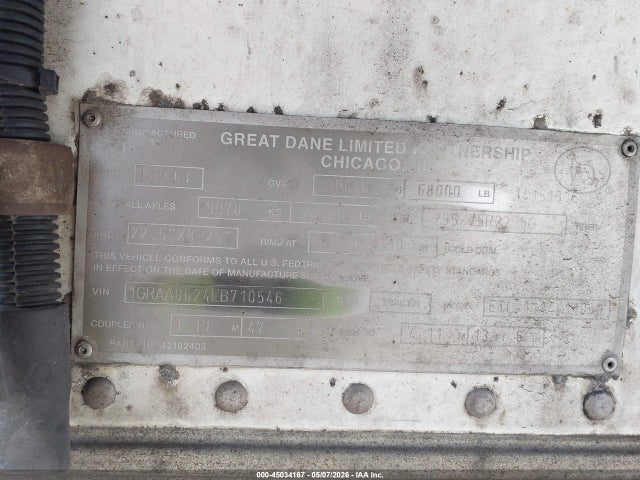 Great Dane Trailers Reefer Semi Trailer