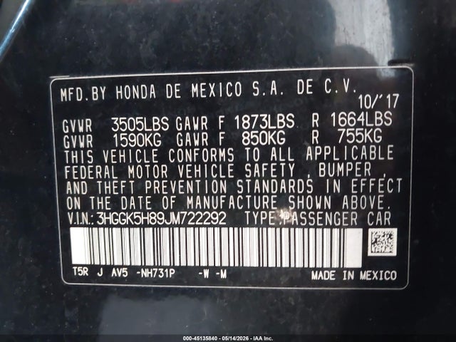 Honda Fit Ex