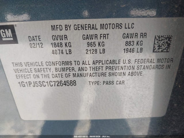 Chevrolet Cruze Eco