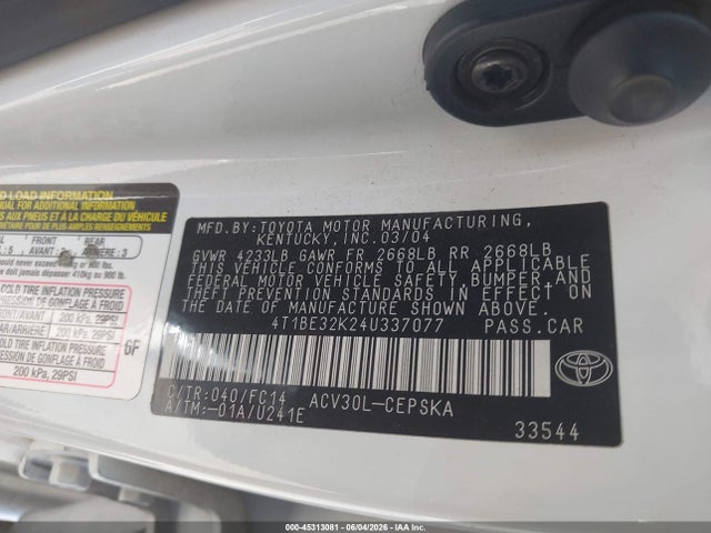 Toyota Camry Se