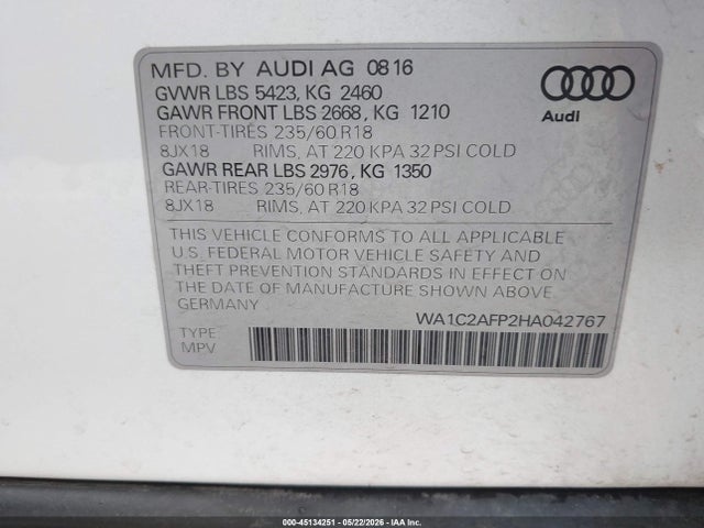Audi Q5 2.0t Premium