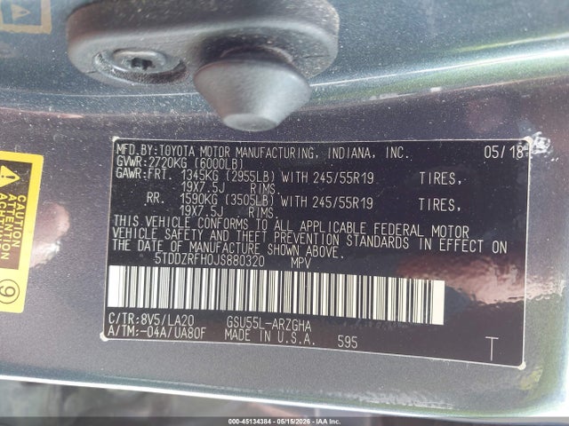 Toyota Highlander Limited