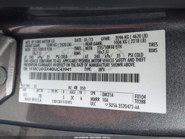 Ford Escape Se