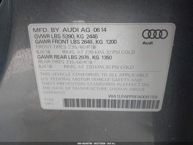 Audi Q5 2.0t Premium