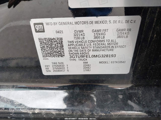 GMC Sierra 1500 4wd  Short Box Denali