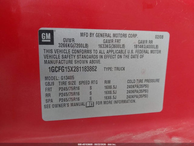 Chevrolet Express Work Van