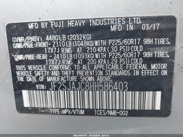 Subaru Forester 2.5i Limited