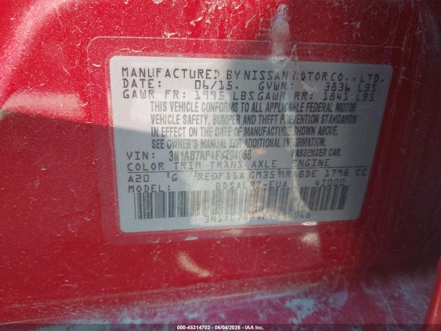 Nissan Sentra Sr