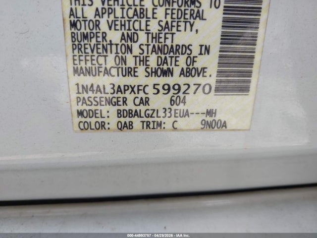 Nissan Altima 2.5 S