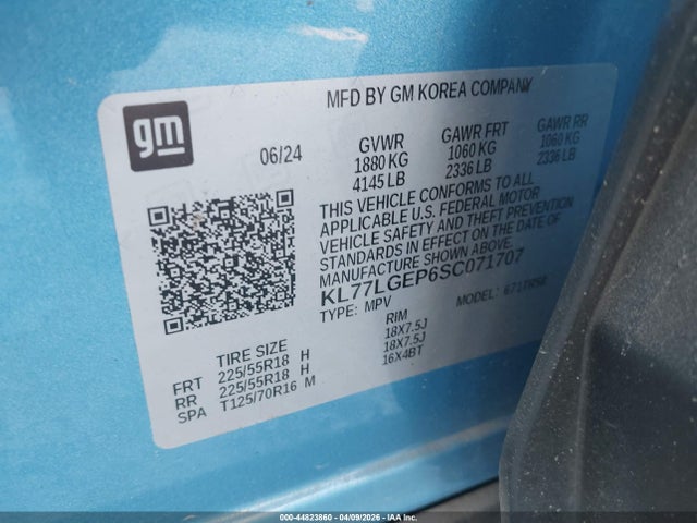 Chevrolet Trax Fwd 1rs