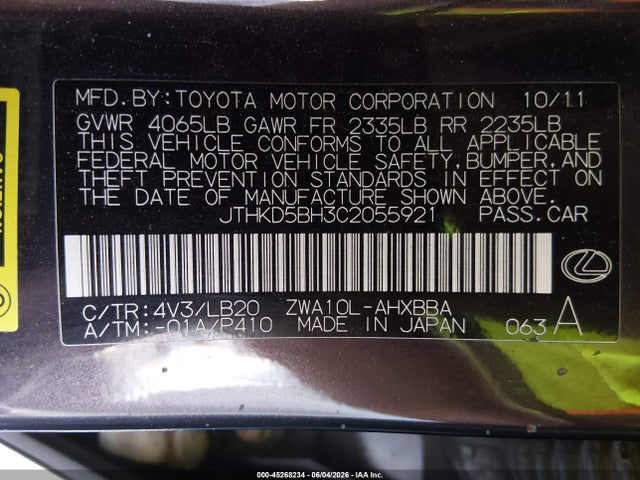 Lexus Ct Premium