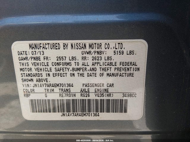 INFINITI Q50 Hybrid Premium
