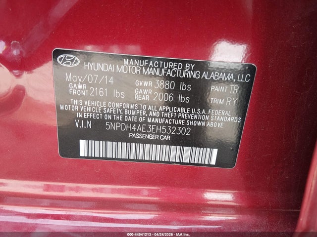 Hyundai ELANTRA Limited