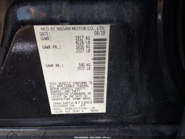 Nissan Altima 2.5 S
