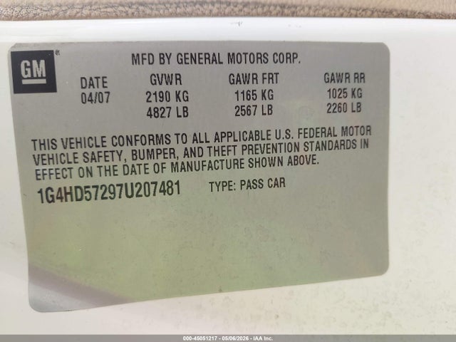 Buick Lucerne Cxl