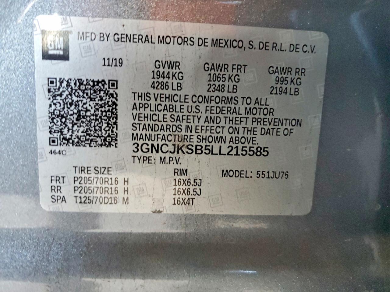 Chevrolet Trax Ls