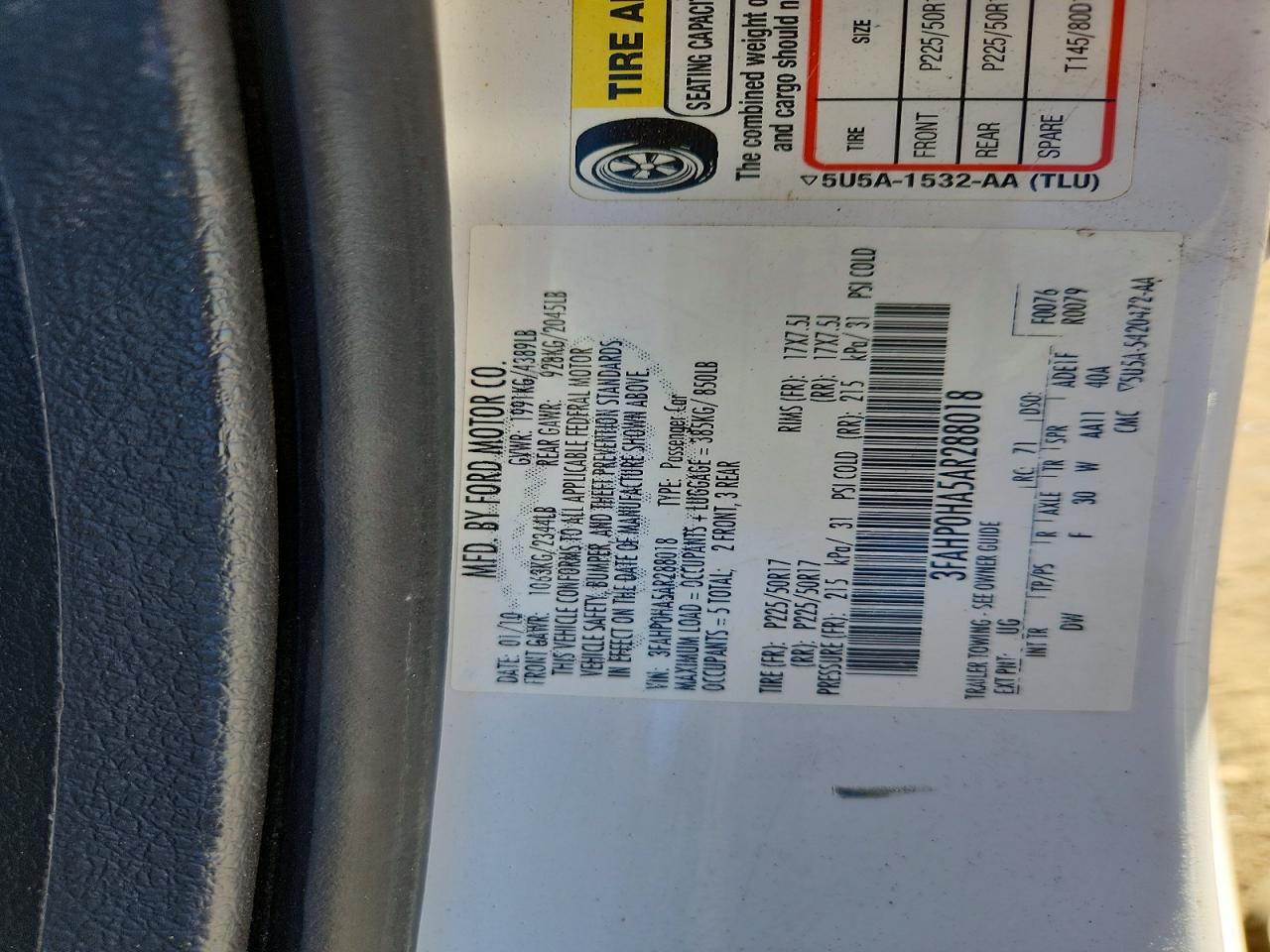 Ford Fusion Se