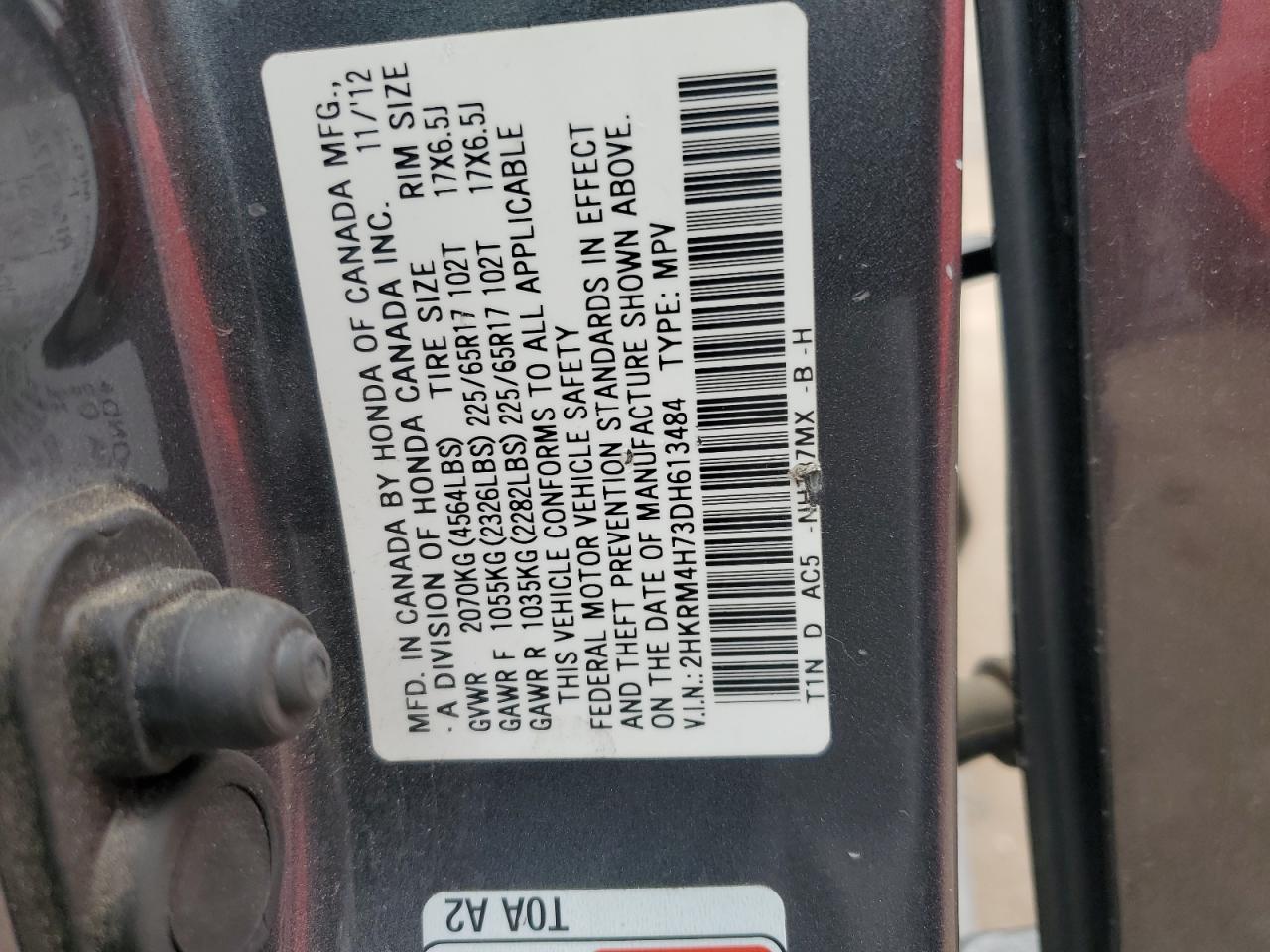 Honda Crv Exl