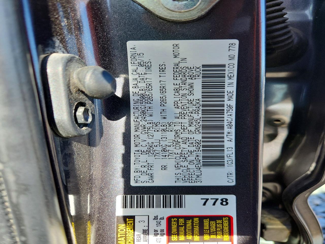 Toyota Tacoma V6