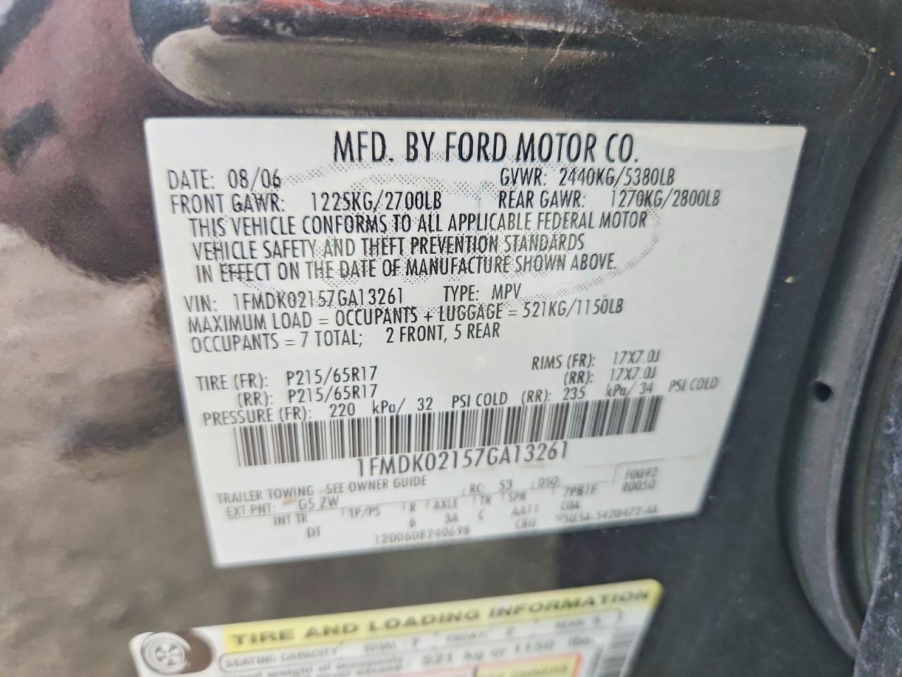 Ford Freestyle Sel
