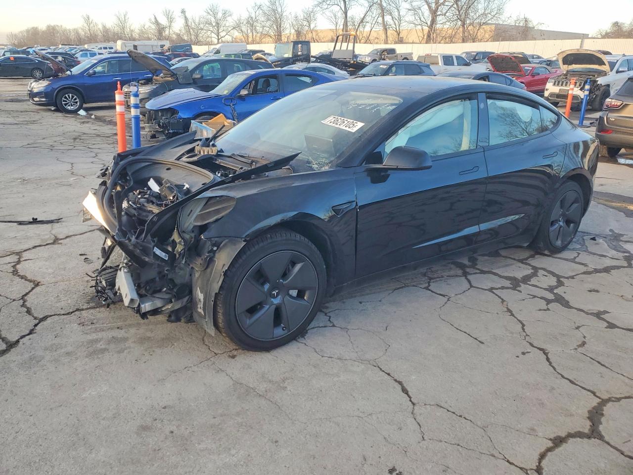 Salvage Tesla Model 3 Image