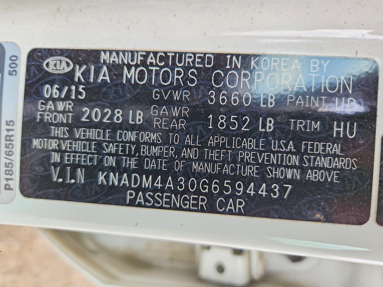 Kia Rio Lx