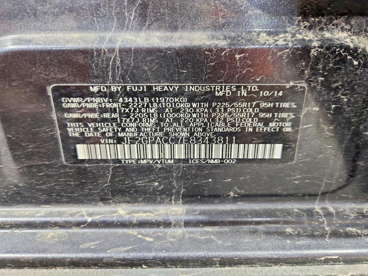 Subaru Xv 2.0 Premium